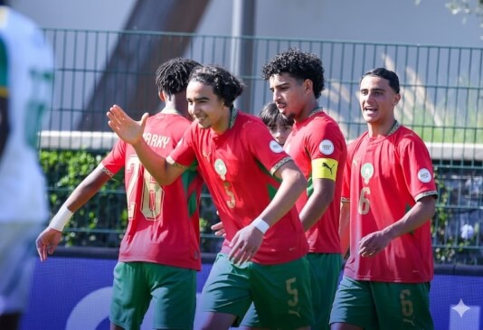 أشبال الأطلس 17 أشبال الأطلس يبلغون نصف نهائي كأس إفريقيا لأقل من 17 سنة بعد فوزهم على الكاميرون
